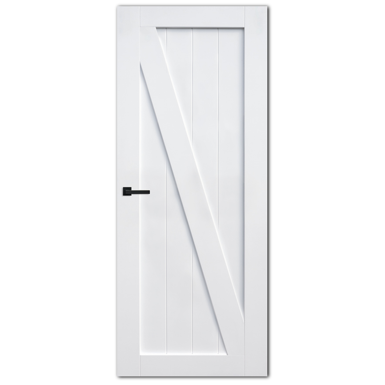 Binnendeur Austria Cabana Blanco Uno links
